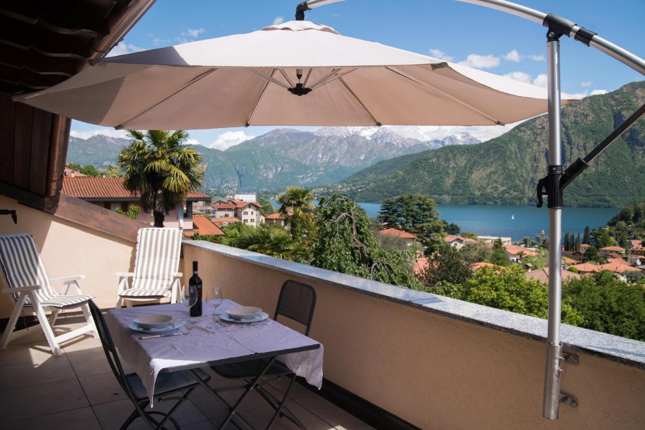 Apartamento Mansarda I Cipressi Lenno Exterior foto
